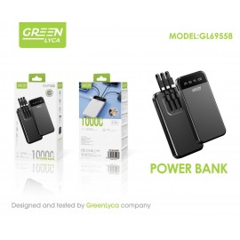 Power bank de 10000mAh con cables