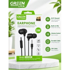 Auriculares con cable Jack, 5M