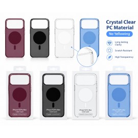 Funda magsafe, PC que no amarillea facilmente 不易发黄 para iPhone 18 Pro Max