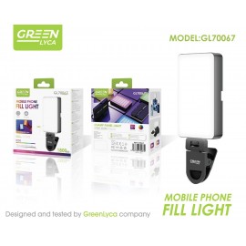 Luz de belleza para móvil con Luz RGB, 1800mAh, 2700-6500K