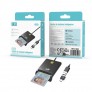 Lector para tarjeta inteligente con cable Type-C + USB