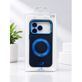 Funda piel con soporte MagSafe+protectores de cámara individuales iPhone 18 Pro Max