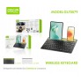 Teclado inalambrico con funcion de soporte para moviles/Tablets