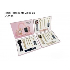 Set de relojes con recambios de cuerdas y cargador