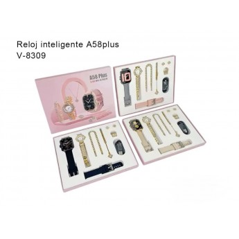 Set de relojes con recambios de cuerdas y cargador