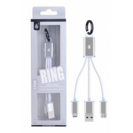 Cable de Datos Llavero para Micro USB y Iphone 5/6/7