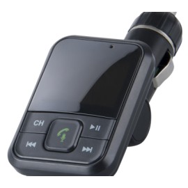 Transmisor FM 2 in 1 con Cargador de USB, Bluetooth/SD Card/Audio