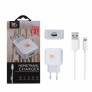 Cargador de Viaje con Cable para Micro USB 2.1A 1M