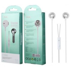 Auriculares SuperBass con Microfono, 1,2M