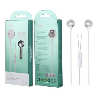 Auriculares SuperBass con Microfono, 1,2M