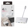 Cable Adaptador Type C para 4 Puertos de Type C, USB2,0 x2 y USB 3,0