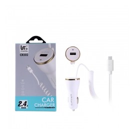 Cargador del Coche 2.4A con Micro USB Cable