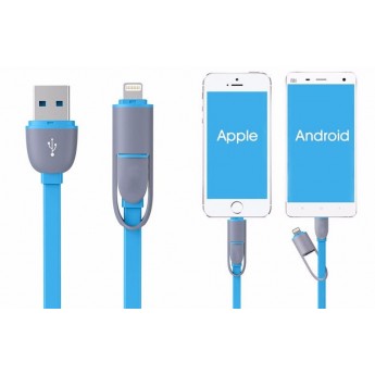 USB Cable Smart Phone y iPhone 5/6/7 doble uso