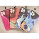 Funda ultra goma con dibujo 水贴绒布彩图